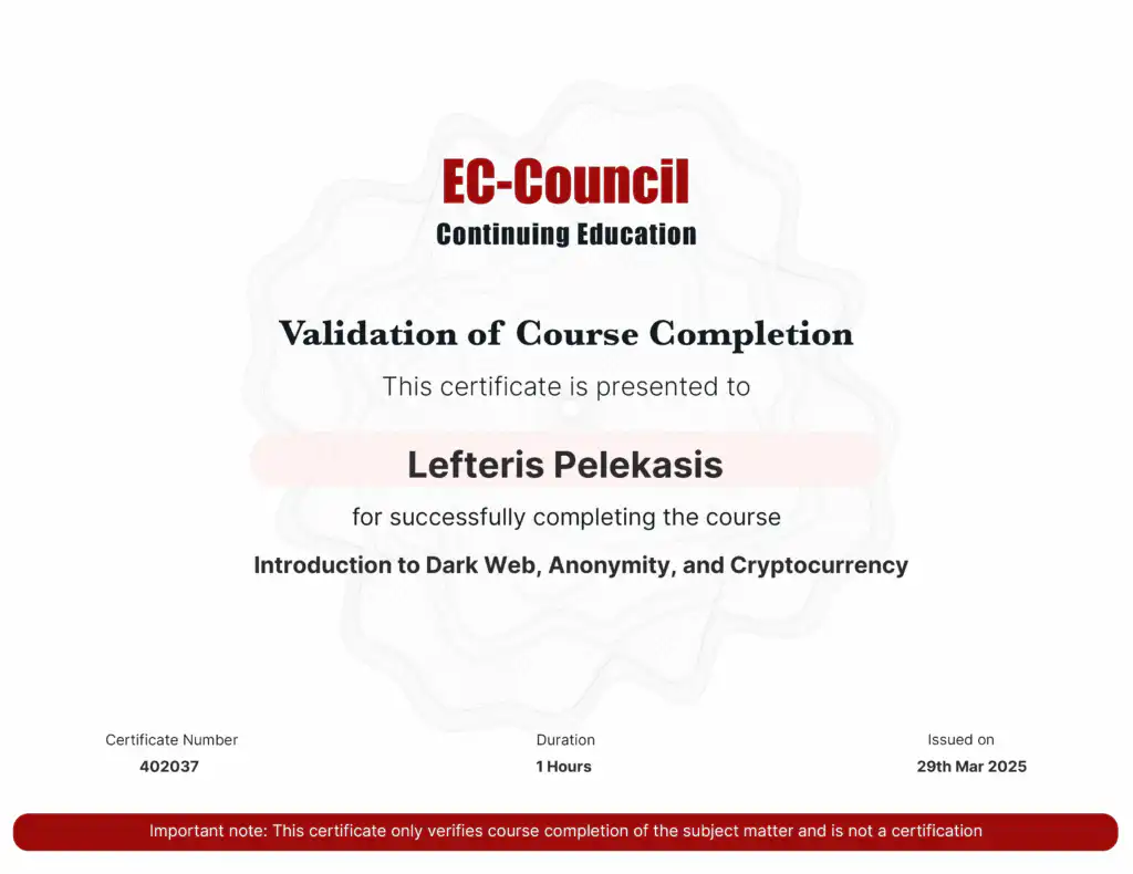 Introduction to Dark Web, Anonymity, and Cryptocurrency