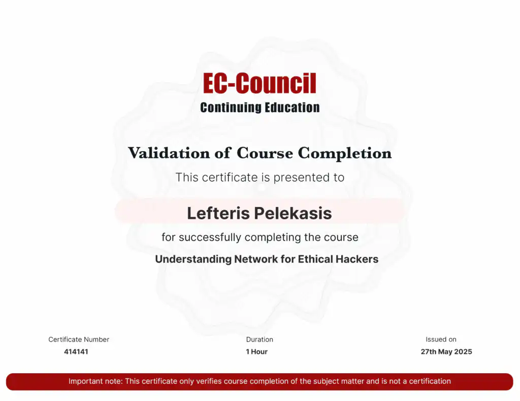 Understanding Network for Ethical Hackers