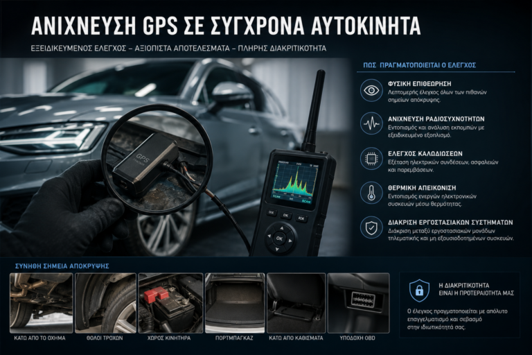 ανίχνευση GPS