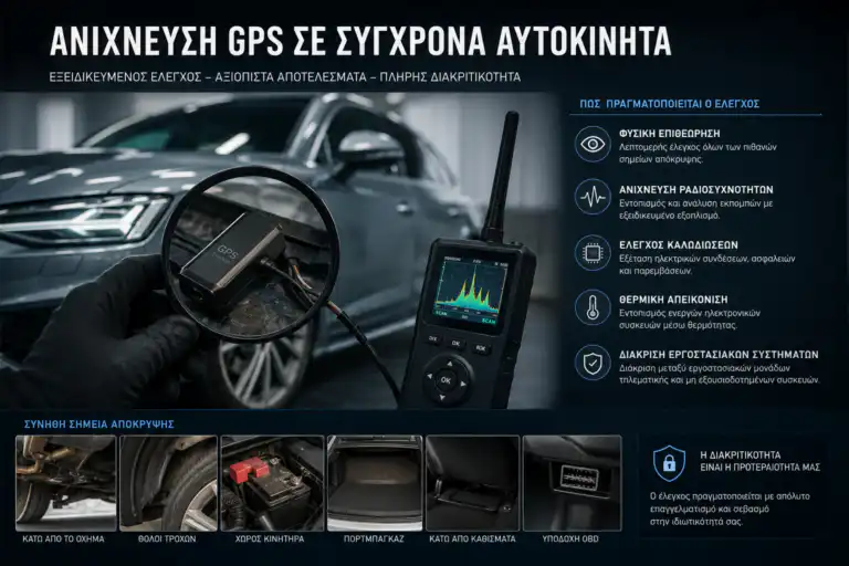 ανίχνευση GPS