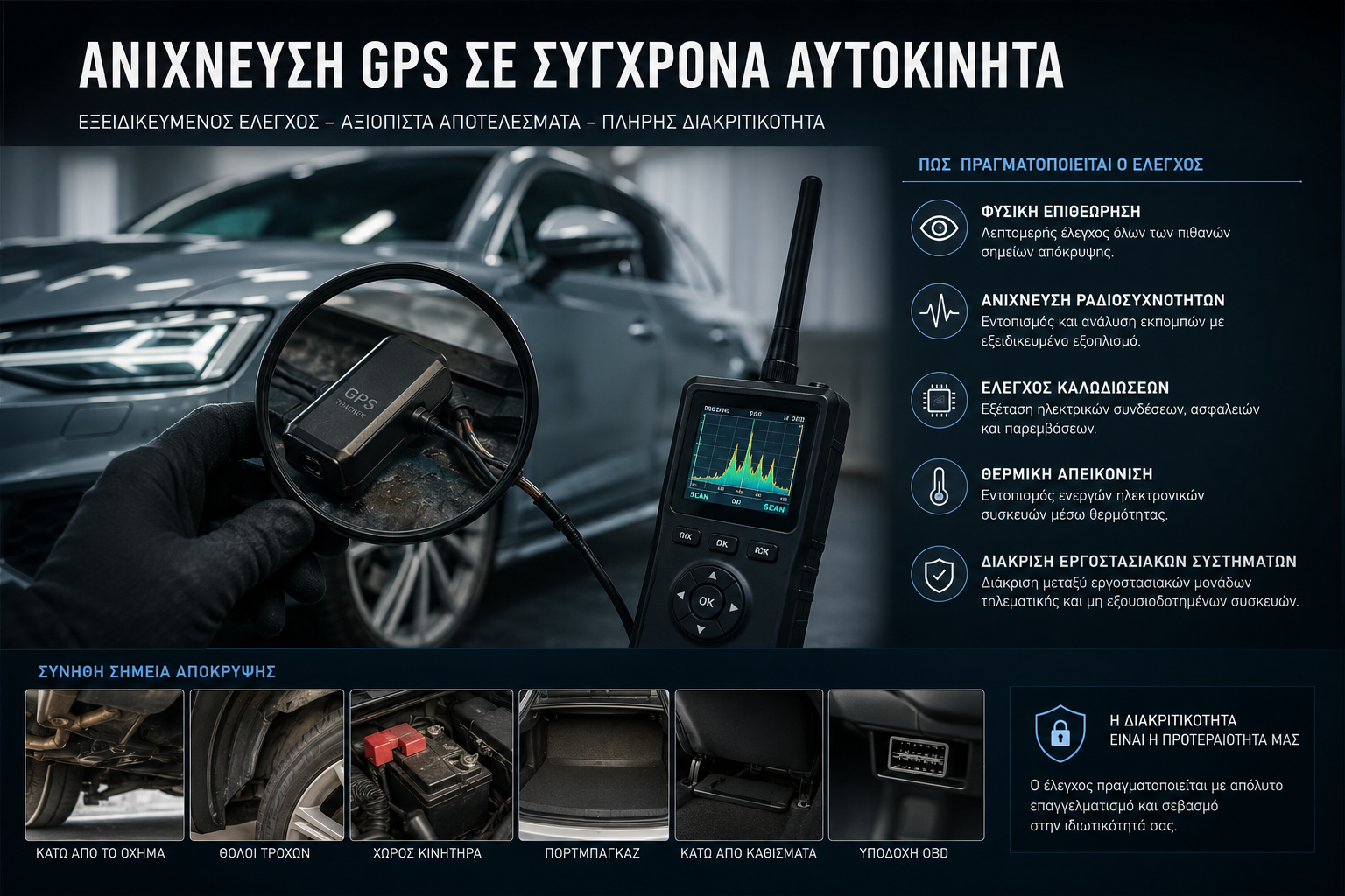 ανίχνευση GPS